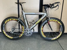 59cm Titanium Litespeed Blade Aero 700c w/ Zipp 808’s & Dura Ace 7700
