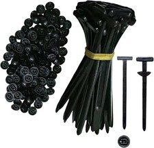 50PCS Nylon Universal Cable Tie Buckle, Heavy Duty Self-Locking Nylon Zip Ties H