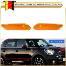 Seitenblinker für Mini Cooper Paceman R61 R60 2010-16 Blinker Gelb Blinkleuchten