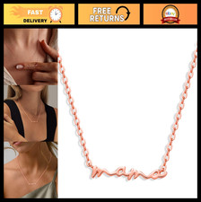 Dainty 18K Gold Plated Mom Pendant Necklace - Perfect Mother's Day Gift for Wome