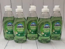 (Pack of 5) Dawn Dishwashing Liquid Soap, Grease Removal, Apple Blossom Scent 