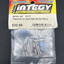 Titanium U Joint Set 4pcs for Revo - Integy - Sealed