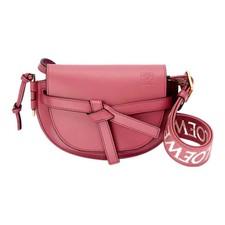 LOEWE Embossed Riddle Single Shoulder Clutch Bag Women's 8.3x3.7x4.9 in