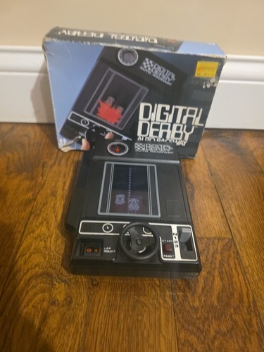 Vintage 1978 Tomy Digital Derby Auto Raceway Handheld Game Parts or ...
