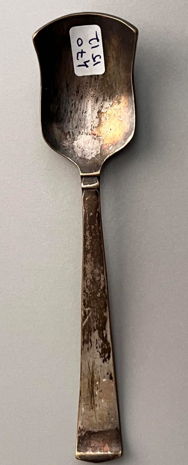 Antique Jewish Medicine Spoon Amulet talisman,  magic Hebrew Text, Silver, rare