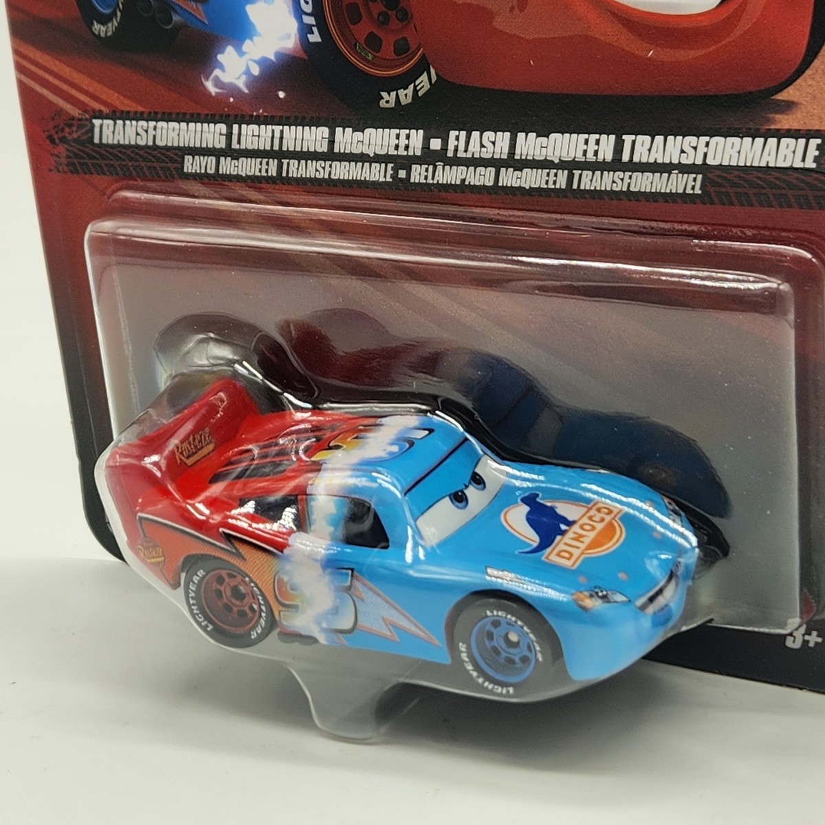 Mattel Disney Pixar Cars - Transforming Lightning McQueen 1:55