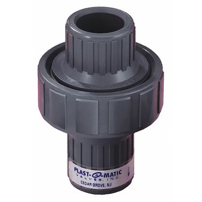 PLAST-O-MATIC ARV075EPT-PV Air Release Valve, PVC, 3/4'', Epdm, Threaded