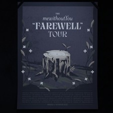 MewithoutYou &mdash; Farewell Tour &mdash; 2022 &mdash; 18x24 Poster