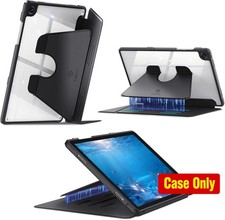 Multi-Angle Clear Cover Case for Samsung Galaxy Tab A11 Plus 11 Inch 2025, Blac