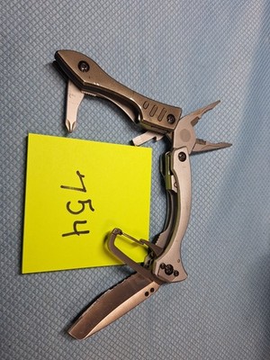 1 GERBER CRUCIAL BROWN/SILVER MULTI TOOL   GIFTS     Lot 754