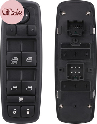 Master Window Switch Power Control Button Front Left Driver Side Compatible with