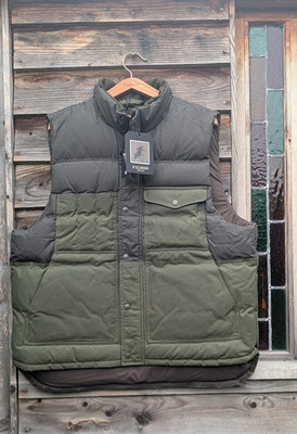 Filson Down Cruiser Weste | Otter Green | XL | Neu mit Etikett | Style 20070978