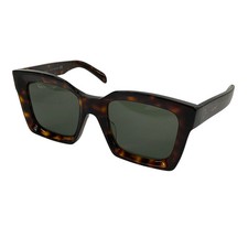CELINE - CL40130F Dark Gray Dark Brown Plastic Sunglasses