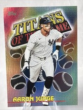 2026 Topps Series 1 Celebration Aaron Judge Titans Of The Game Yankees #TOG-3