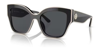 Tory Burch Sunglasses TY 7184U 192987 54mm Black With Ivory  display picture 2