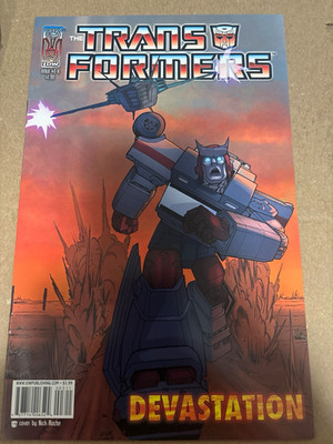 IDW The Transformers: Devastation Comic Book Lot (2) Nick Roche E.J. Su