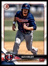 Alex Kiriloff 2018 Bowman Draft #BD-199 Twins MLB READ FREE SHIP AutographDen