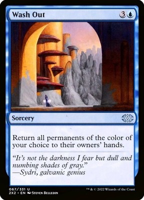 X 1 Wash Out NM-M Double Masters 067 MTG Magic The Gathering