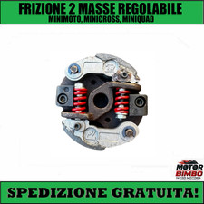 Frizione 2 Masse Regolabile per Minimoto Minicross Miniquad 49cc 2 Tempi