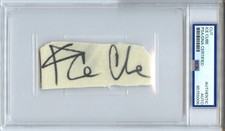 Ice Cube Signed Autographed Cut PSA/DNA Authenticated
