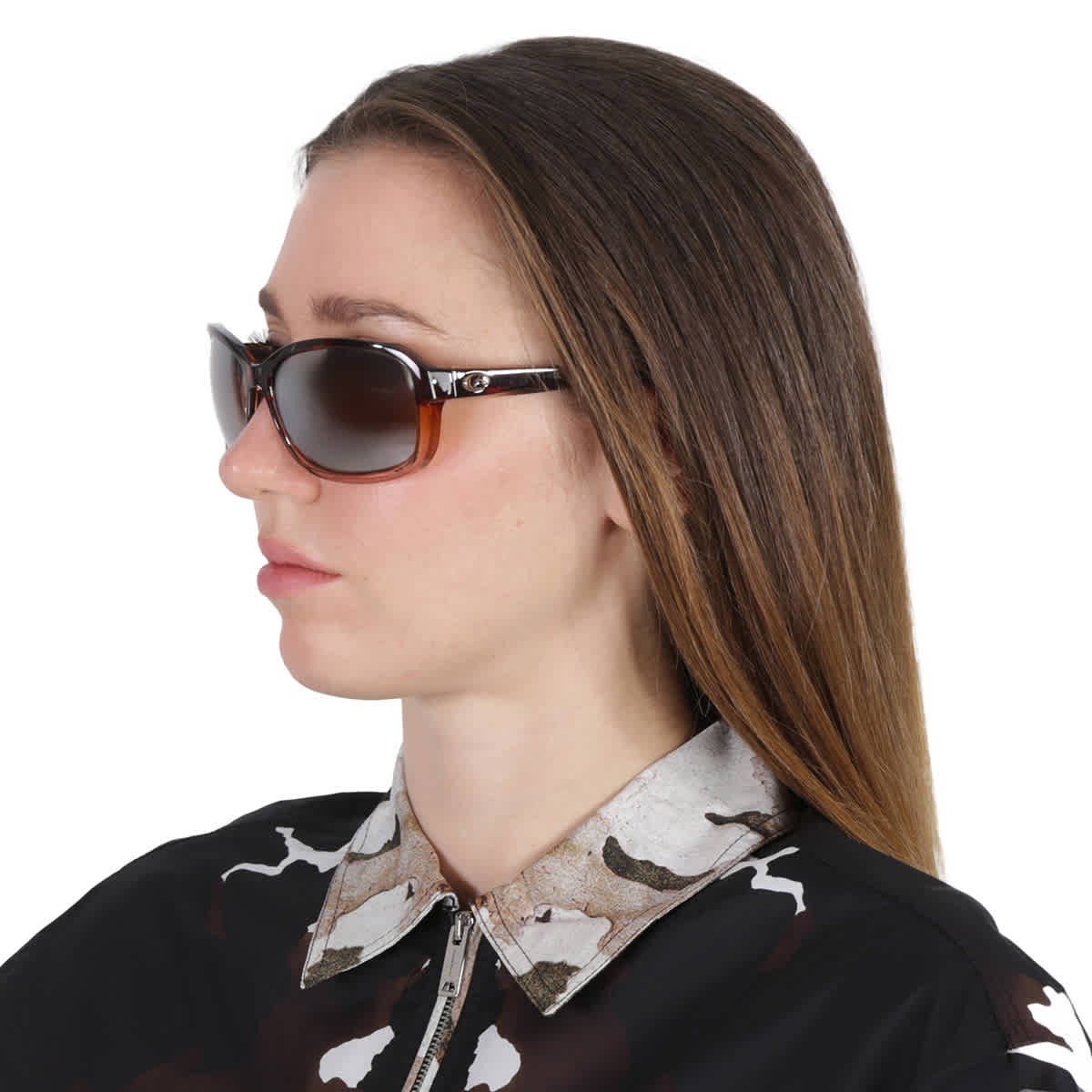 Costa Del Mar Seadrift Медно-серебристые зеркальные поляризованные женские солнцезащитные очки 6S911460