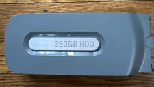 Microsoft Xbox 360 250GB External Hard Drive Gray X852381-001 UNTESTED