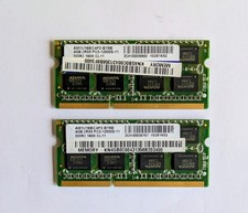 8 GB  (2 x 4GB modules) Laptop RAM memory PC3  DDR3   1600Mhz SODIMM