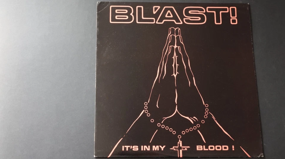 Bl'ast! – It's In My Blood! LP VINYL HARDCORE ROCK PUNK  TOP KBD SST RECORDS - Bild 3 von 4