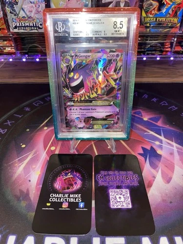 Phantom Forces M Gengar EX Holo Rare Pokémon Card 35/119 2014 TCG BGS 8.5 Nm-MT