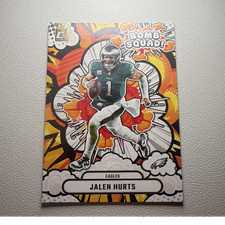 Panini 2025 Donruss Football Bomb Squad Insert BS-JHS Jalen Hurts Eagles