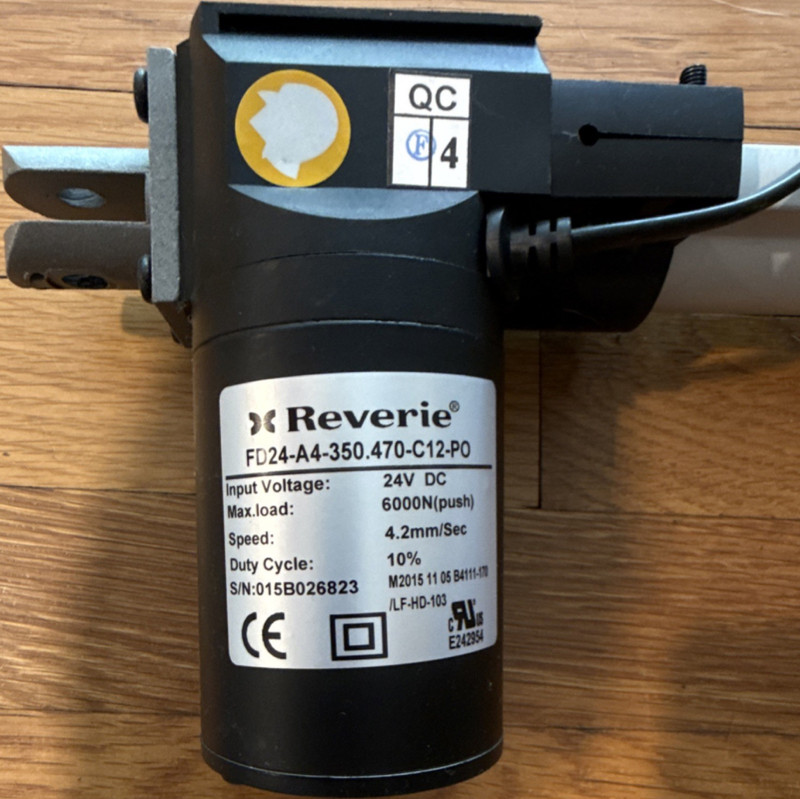 Reverie Linear Actuators FD24-A4-350.470 & FD24-A4-320 6000N 24V DC Control Mod…