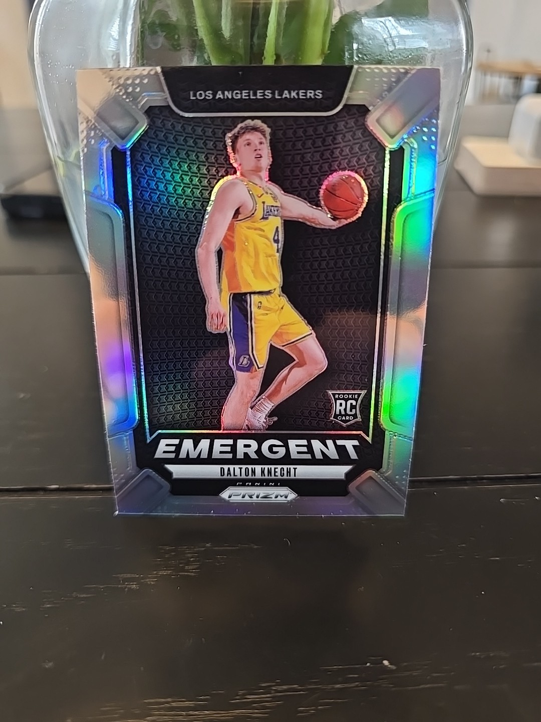2024-25 Panini Prizm Dalton Knecht Rc Emergent Silver Prizm