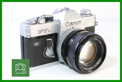 Canon FTb Film Camera Body + FD 50mm F1.4 Lens, Fully Functional, Used