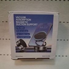 Vacuum Adsorption Magnetic Suction Bracket Foldable Phone Holder Stand For Car