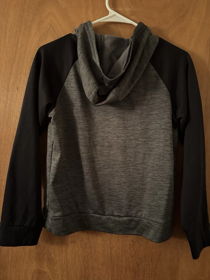 Adidas Grey Youth Set Boy's Tracksuit 2pc Jacket Size Medium 10-12 - Image 2 of 4