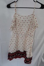 Women s White Floral Coachella H&M  Size S Sp...