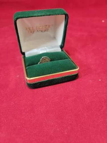Vintage Mel Fisher’s Treasures Jewelry Box & Fractional Silver Cob Coin *No COA