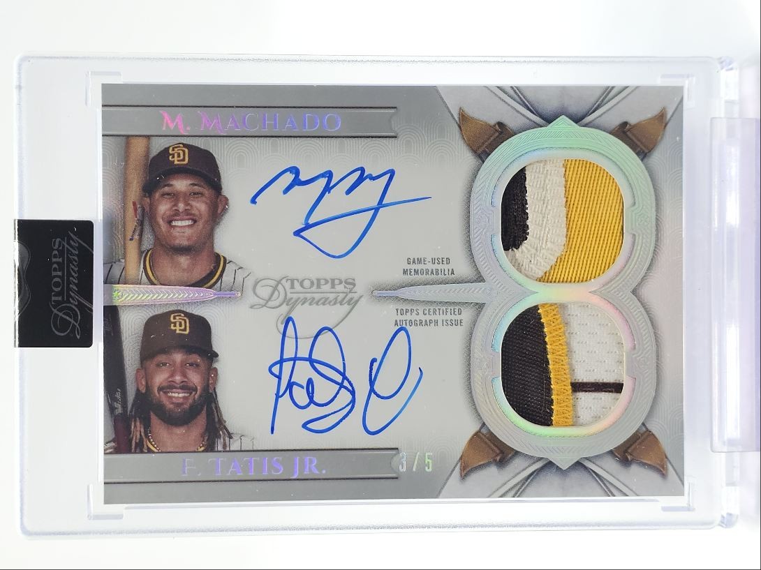 Topps Dynasty Tatis Jr. タティス auto サイン Fernando Tatis Jr.】2019 Topps tier one RC オート SP ルーキー
