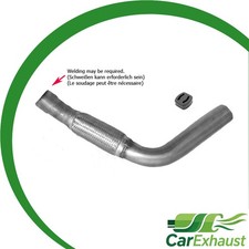 Hosenrohr für MERCEDES G-KLASSE (W463) G 300 TD 3.0 Flexrohr Auspuff