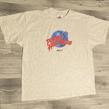 Vintage 90s Planet Hollywood Maui T-Shirt XL Single Stitch Y2K Made In USA