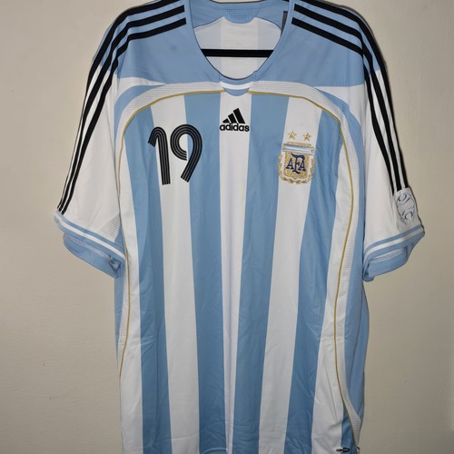 Lionel Messi Argentina 2006 Home Throwback Jersey Men's 2XL NWT Adidas Climacool
