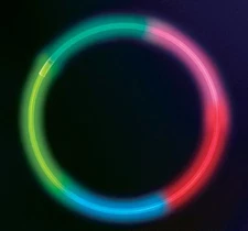 5 Color Light Up 22 inch Glow Necklaces Tube of 50 Pack Kids Fun Party Favors