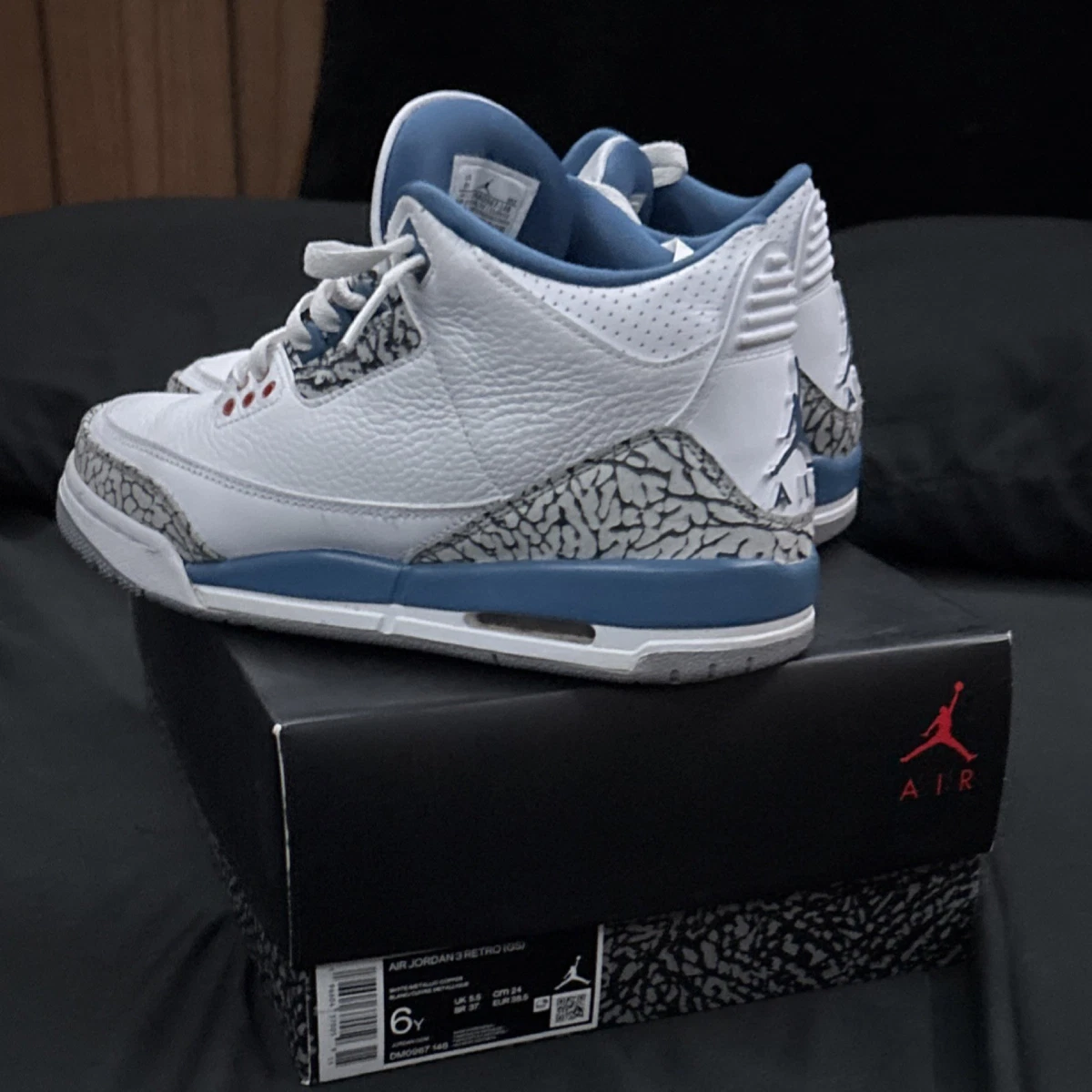 Jordan 3 Retro Mid Washington Wizards | eBay display picture 2