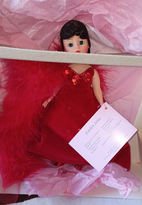 Madame Alexander Scarlett Red Dress Doll - 9 Inch