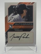 Jarrett Parker 2011 ITG Heroes & Prospects Rookie RC Auto ( Pirates )