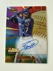 2025 BOWMAN'S BEST BOBBY WITT JR BEST PERFORMANCE REFRACTOR ON CARD AUTO 34/75