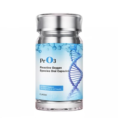 PrO3 - H. Pylori Natural Fight , Reduces Gastritis, Acid Reflux, Heartburn