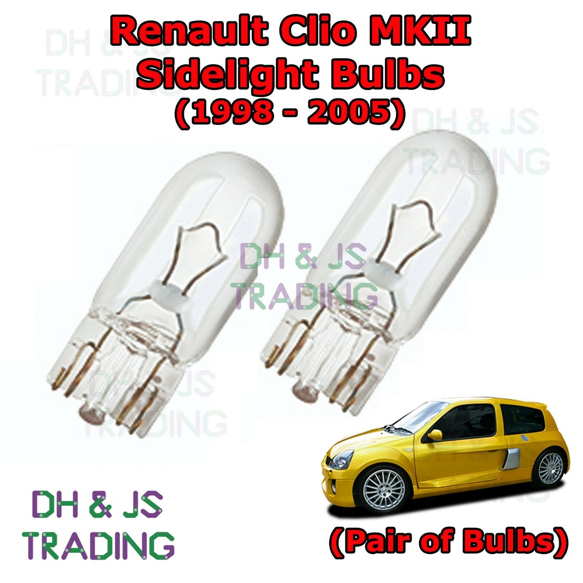 hella clio mk3 number plate bulb