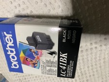 BROTHER LC 41BK BLACK INK CARTRIDGE, free shipping 