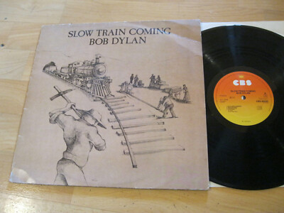 LP Bob Dylan Slow Train Coming Vinyl CBS 86095